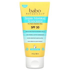 BAB SUNSCRN LOTION SPF50 ( 1 X 3 OZ   )