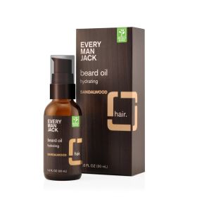 EMJ BEARD OIL SANDALWOOD ( 1 X 1 OZ   )