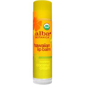 Alba Botanica Coconut Cream Lip Balm (24x.15 Oz)