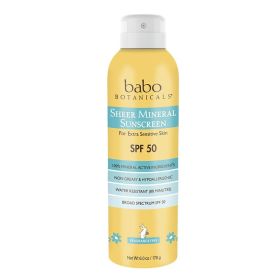 BAB SUNSCRN SPRAY SPF 50 ( 1 X 6 OZ   )