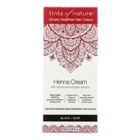 TON HENNA CREAM BLACK ( 1 X 2.46 OZ   )